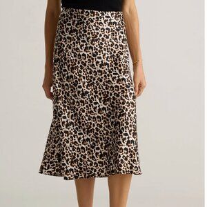 Quince silk skirt
